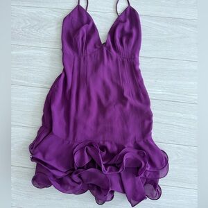 NBD Purple Mini Dress